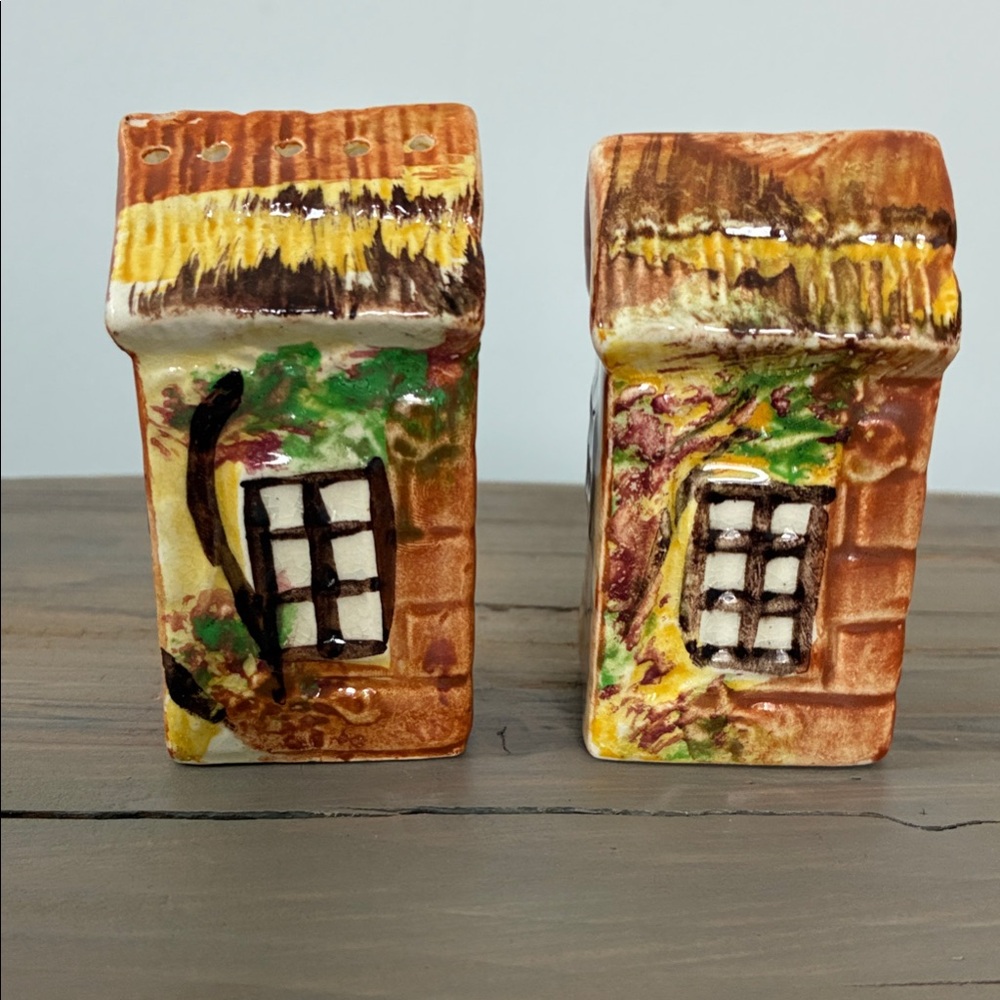 Charming Cottage Ceramic Shakers